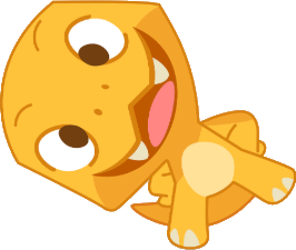 A golden tyrannosaurus